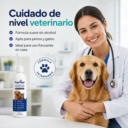 PupClean™ Orejas Limpias y Saludables