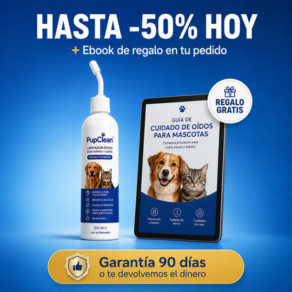 PupClean™ Orejas Limpias y Saludables