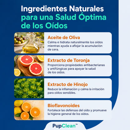 PupClean™ Orejas Limpias y Saludables